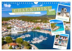 Chalkidiki – Griechenlands schönste Halbinsel (Wandkalender 2024 DIN A4 quer), CALVENDO Monatskalender von Grellmann,  Tilo