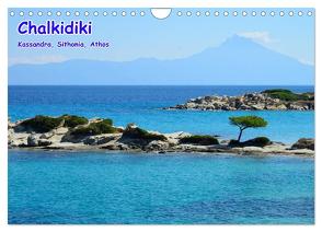 Chalkidiki: Kassandra, Sithonia, Athos (Wandkalender 2024 DIN A4 quer), CALVENDO Monatskalender von Westerdorf,  Helmut