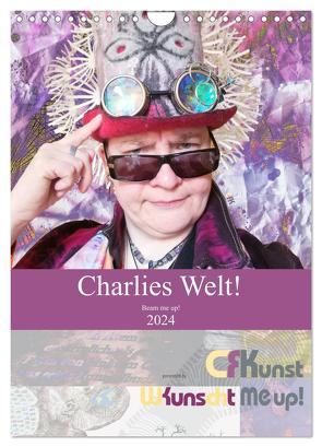 Charlies Welt! (Wandkalender 2024 DIN A4 hoch), CALVENDO Monatskalender von Rose Kane,  Charlie