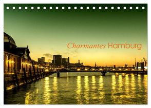 Charmantes Hamburg (Tischkalender 2024 DIN A5 quer), CALVENDO Monatskalender von Muß,  Jürgen
