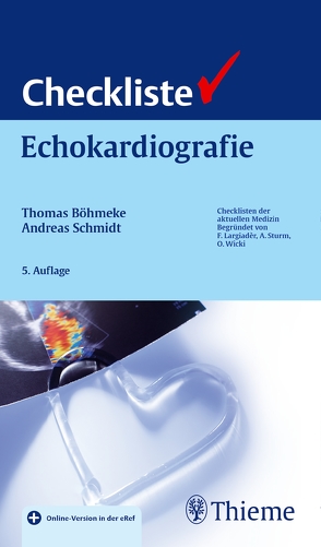 Checkliste Echokardiografie von Böhmeke,  Thomas