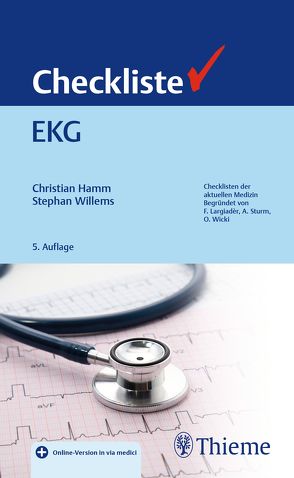 Checkliste EKG von Hamm,  Christian, Willems,  Stephan