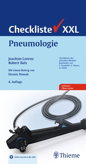 Checkliste Pneumologie von Bals,  Robert, Lorenz,  Joachim