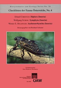 Checklisten der Fauna Österreichs, Nr.4 von Schuster,  Reinhart, Stuessy,  Tod, Winkler,  Hans A