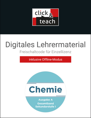 Chemie – Ausgabe A / Chemie Ausgabe A click & teach Gesamtband Box von Bohrmann-Linde,  Claudia, Fabiunke,  Elke, Graf,  Kai-Oliver, Hack,  Daniel, Opatz-Kasperski,  Silvia, Raguse,  Karola, Roggenbuck,  Stephanie, Rothermel-Mulch,  Kerstin, Schultheiß-Reimann,  Petra, Siehr,  Ilona, Tandetzke,  Rita, Tausch,  Michael, Watermann,  Philipp, Weber-Peukert,  Gisela