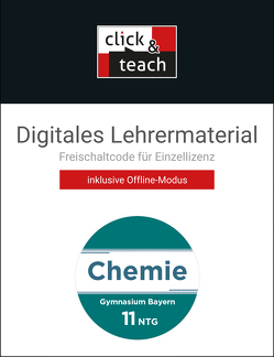 Chemie Bayern – Sek II / Chemie BY click & teach 11 NTG Box von Boele,  Nadine, Fröhlich,  Tobias, Haselbauer,  Simon, Hermann,  Alina, Hollweck,  Ernst, Lieske,  Bernhard, Marschall,  Elisabeth, Müller,  Tina, Reichenberger,  Kerstin, Steinhofer,  Harald, Weingand,  Thomas, Weyer,  Philipp, Wild,  Fiona, Wild,  Martin