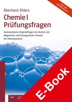 Chemie I Prüfungsfragen von Ehlers,  Eberhard