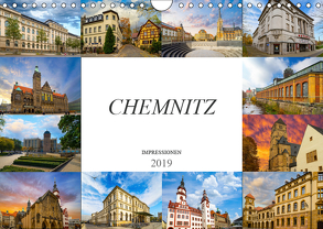 Chemnitz Impressionen (Wandkalender 2019 DIN A4 quer) von Meutzner,  Dirk