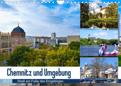 Chemnitz und Umgebung (Wandkalender 2023 DIN A4 quer) von Huschka u.a.,  Klaus-Peter
