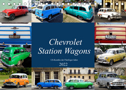 Chevrolet Station Wagons – US-Kombis der Fünfziger Jahre (Tischkalender 2022 DIN A5 quer) von von Loewis of Menar,  Henning