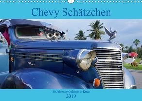 Chevy Schätzchen – 80 Jahre alte Oldtimer in Kuba (Wandkalender 2019 DIN A3 quer) von von Loewis of Menar,  Henning