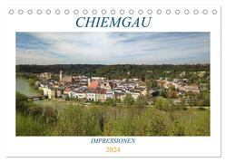 Chiemgau – Impressionen (Tischkalender 2024 DIN A5 quer), CALVENDO Monatskalender von Balan,  Peter