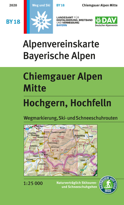 Chiemgauer Alpen, Mitte – Hochgern, Hochfelln
