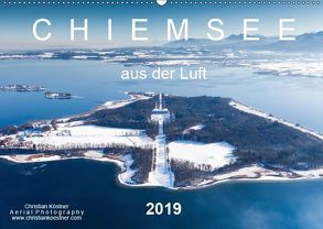 Chiemsee aus der Luft (Wandkalender 2019 DIN A2 quer)