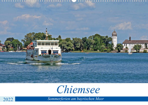Chiemsee – Sommerferien am bayrischen Meer (Wandkalender 2022 DIN A2 quer) von Braunleder,  Gisela