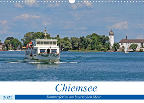 Chiemsee – Sommerferien am bayrischen Meer (Wandkalender 2022 DIN A3 quer) von Braunleder,  Gisela