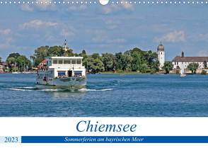 Chiemsee – Sommerferien am bayrischen Meer (Wandkalender 2023 DIN A3 quer) von Braunleder,  Gisela