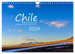 Chile DesConocido (Wandkalender 2024 DIN A4 quer), CALVENDO Monatskalender von Gysel Lenk,  David