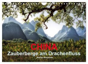 CHINA – Zauberberge am Drachenfluss (Wandkalender 2024 DIN A4 quer), CALVENDO Monatskalender von Kuczinski,  Rainer