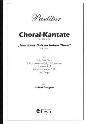 Choral-Kantate Partitur von Steppan,  Hubert