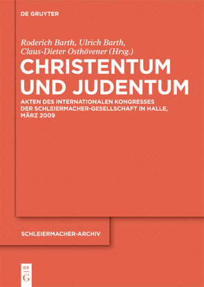 Christentum und Judentum von Barth,  Roderich, Barth,  Ulrich, Osthövener,  Claus-Dieter