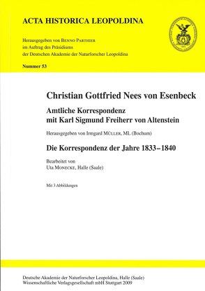 Christian Gottfried Nees von Esenbeck von Monecke,  Uta, Müller,  Irmgard