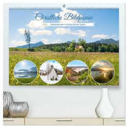 Christliche Bildpoesie 2024 (hochwertiger Premium Wandkalender 2024 DIN A2 quer), Kunstdruck in Hochglanz von SusaZoom,  SusaZoom