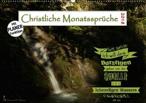 Christliche Monatssprüche 2018 (Wandkalender 2018 DIN A2 quer) von HC Bittermann,  Photograph