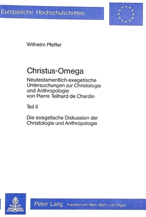 Christus – Omega von Pfeffer,  Wilhelm