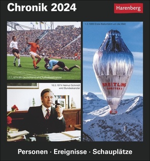 Chronik Tagesabreißkalender 2024 von Berthold Budde