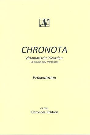 CHRONOTA – chromatische Notation von Brandt,  Lukas