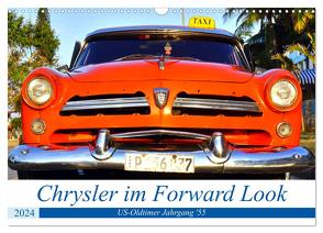Chrysler im Forward Look – US-Oldtimer Jahrgang ’55 (Wandkalender 2024 DIN A3 quer), CALVENDO Monatskalender von von Loewis of Menar,  Henning