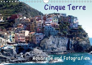 Cinque Terre – Aquarelle und Fotografien (Wandkalender 2018 DIN A4 quer) von Dürr,  Brigitte