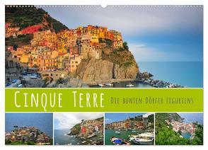 Cinque Terre – die bunten Dörfer Liguriens (Wandkalender 2024 DIN A2 quer), CALVENDO Monatskalender von Ratzer,  Reinhold