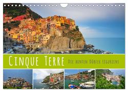 Cinque Terre – die bunten Dörfer Liguriens (Wandkalender 2024 DIN A4 quer), CALVENDO Monatskalender von Ratzer,  Reinhold