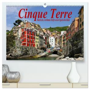 Cinque Terre – Malerische, verträumte Dörfer an der ligurischen Küste (hochwertiger Premium Wandkalender 2024 DIN A2 quer), Kunstdruck in Hochglanz von LianeM,  LianeM
