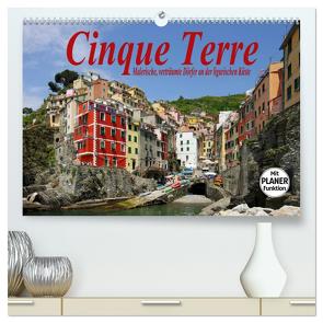 Cinque Terre – Malerische, verträumte Dörfer an der ligurischen Küste (hochwertiger Premium Wandkalender 2024 DIN A2 quer), Kunstdruck in Hochglanz von LianeM,  LianeM