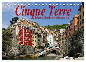 Cinque Terre – Malerische, verträumte Dörfer an der ligurischen Küste (Tischkalender 2024 DIN A5 quer), CALVENDO Monatskalender von LianeM,  LianeM