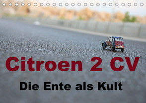 Citroen 2 CV Kult um die Ente (Tischkalender 2023 DIN A5 quer) von by insideportugal,  (c)2022