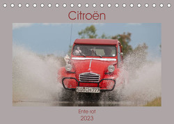 Citroën 2CV – Ente rot (Tischkalender 2023 DIN A5 quer) von Bölts,  Meike