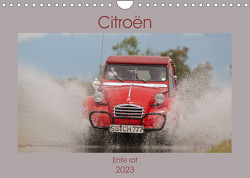 Citroën 2CV – Ente rot (Wandkalender 2023 DIN A4 quer) von Bölts,  Meike