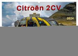 Citroën 2CV – geliebte Ente (Wandkalender 2024 DIN A2 quer), CALVENDO Monatskalender von Roder,  Peter