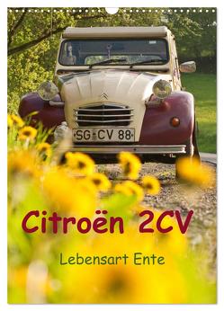 Citroën 2CV – Lebensart Ente (Wandkalender 2024 DIN A3 hoch), CALVENDO Monatskalender von Bölts,  Meike