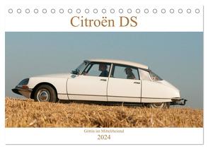 Citroën DS Göttin im Mittelrheintal (Tischkalender 2024 DIN A5 quer), CALVENDO Monatskalender von Bölts,  Meike