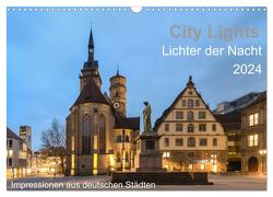 City Lights – Lichter der Nacht (Wandkalender 2024 DIN A3 quer), CALVENDO Monatskalender von Seethaler Fotografie,  Thomas