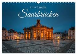 City Lights Saarbrücken (Wandkalender 2024 DIN A3 quer), CALVENDO Monatskalender von Dittmann,  Bettina