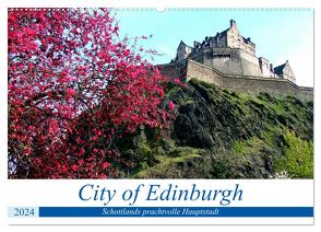 City of Edinburgh – Schottlands prachtvolle Hauptstadt (Wandkalender 2024 DIN A2 quer), CALVENDO Monatskalender von von Loewis of Menar,  Henning
