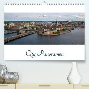 City – Panoramen (Premium, hochwertiger DIN A2 Wandkalender 2021, Kunstdruck in Hochglanz) von Härlein,  Peter