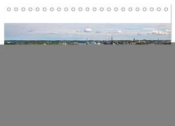 City – Panoramen (Tischkalender 2024 DIN A5 quer), CALVENDO Monatskalender von Härlein,  Peter