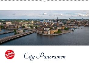 City – Panoramen (Wandkalender 2018 DIN A2 quer) von Härlein,  Peter